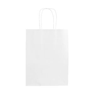 Saco papel branco | 42x16x49