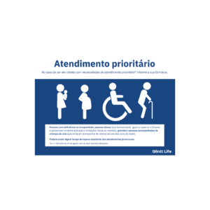 Kit Autocolantes Atendimento Prioritário