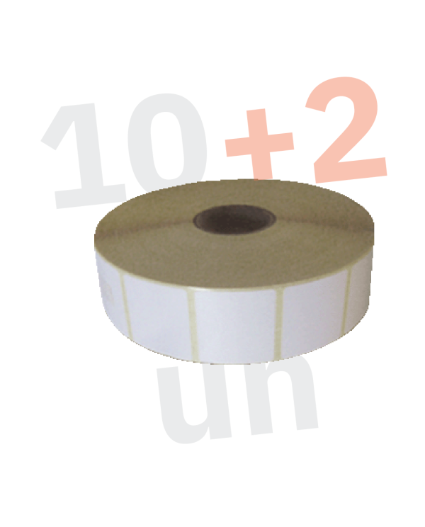 10 x Etiquetas térmicas para código de barras + 2 Oferta