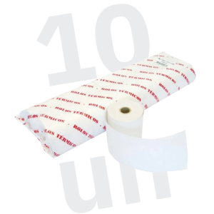 10 x Rolos térmicos | 80x80x11 | Pack 10